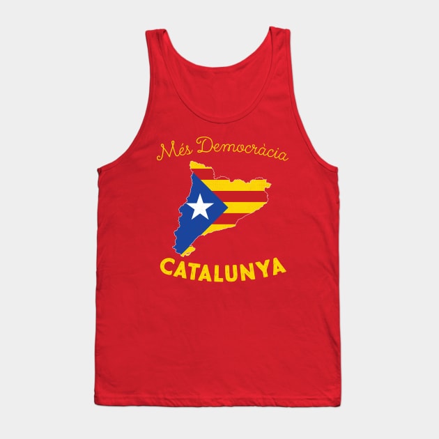 Més Democràcia - Catalunya Tank Top by phenomad